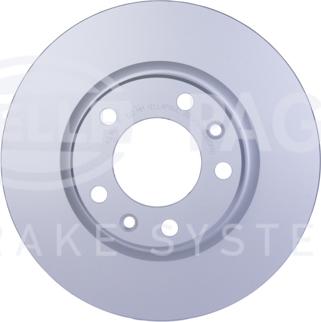 HELLA PAGID 8DD 355 120-491 - Brake Disc www.parts5.com