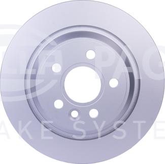 HELLA PAGID 8DD 355 120-371 - Zavorni kolut www.parts5.com