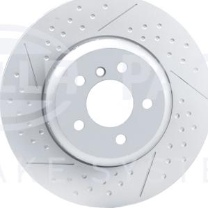 HELLA PAGID 8DD 355 120-781 - Brake Disc parts5.com