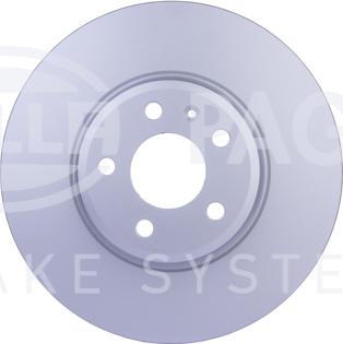 HELLA PAGID 8DD 355 128-721 - Brake Disc www.parts5.com