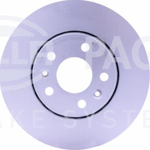 HELLA PAGID 8DD 355 122-601 - Brake Disc parts5.com