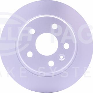 HELLA PAGID 8DD 355 122-751 - Brake Disc www.parts5.com