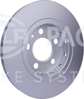 HELLA PAGID 8DD 355 127-451 - Disc frana www.parts5.com