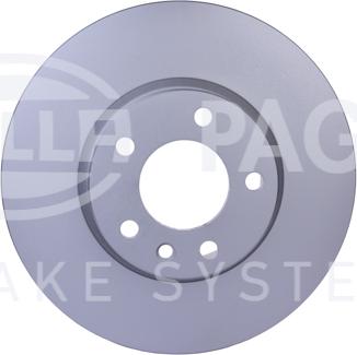 HELLA PAGID 8DD 355 127-091 - Kočni disk www.parts5.com