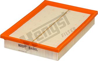 Hengst Filter E486L - Air Filter www.parts5.com