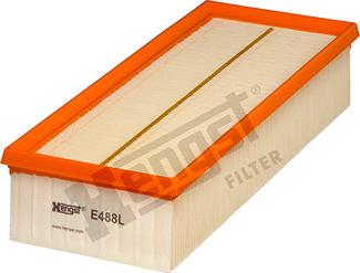 Hengst Filter E488L - Air Filter parts5.com