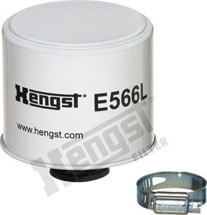 Hengst Filter E566L - Воздушный фильтр www.parts5.com