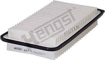 Hengst Filter E677L - Air Filter www.parts5.com