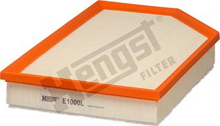 Hengst Filter E1000L - Zracni filter www.parts5.com