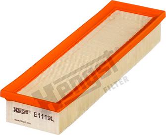 Hengst Filter E1119L - Воздушный фильтр www.parts5.com