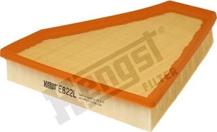 Hengst Filter E822L - Air Filter parts5.com