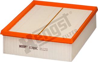 Hengst Filter E399L - Air Filter parts5.com