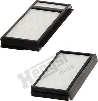 Hengst Filter E2970LI-2 - Filtro, aire habitáculo www.parts5.com