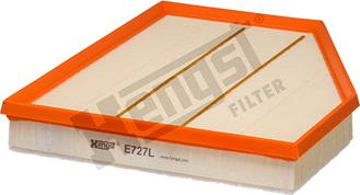 Hengst Filter E727L - Air Filter parts5.com