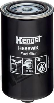 Hengst Filter H586WK - Filtru combustibil www.parts5.com