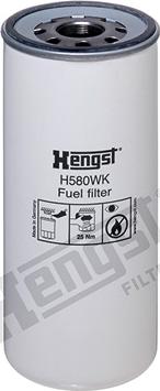 Hengst Filter H580WK - Fuel filter www.parts5.com