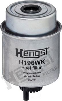 Hengst Filter H196WK - Filtro combustible www.parts5.com