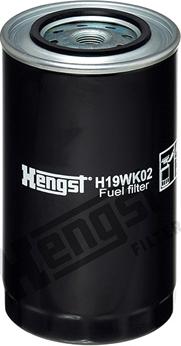 Hengst Filter H19WK02 - Filtro combustible www.parts5.com