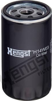 Hengst Filter H14W03 - Oil Filter www.parts5.com