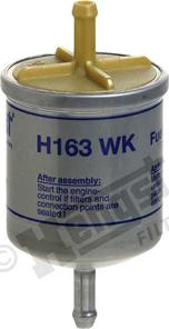 Hengst Filter H163WK - Топливный фильтр www.parts5.com