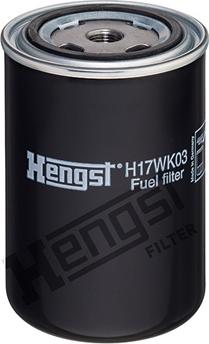 Hengst Filter H17WK03 - Filtro combustible www.parts5.com