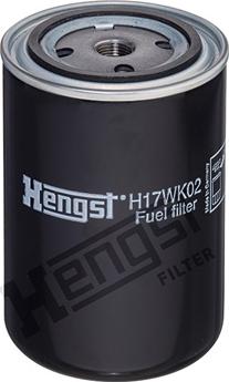 Hengst Filter H17WK02 - Fuel filter www.parts5.com