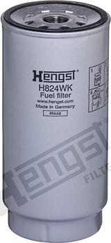 Hengst Filter H824WK D718 - Filtru combustibil www.parts5.com