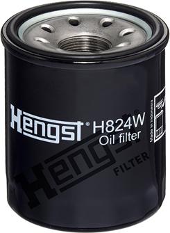 Hengst Filter H824W - Φίλτρο λαδιού www.parts5.com