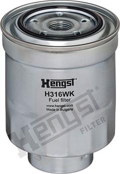 Hengst Filter H316WK - Üzemanyagszűrő www.parts5.com