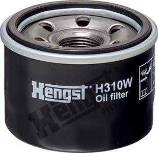 Hengst Filter H310W - Oil Filter www.parts5.com