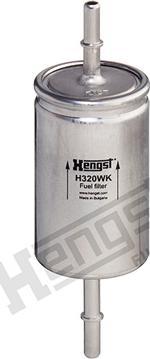 Hengst Filter H320WK - Топливный фильтр www.parts5.com