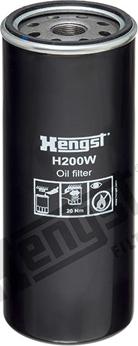 Hengst Filter H200W - Oil Filter www.parts5.com