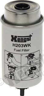 Hengst Filter H203WK - Filtru combustibil www.parts5.com