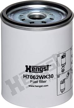 Hengst Filter H7062WK30 - Filtro combustible www.parts5.com