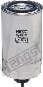 Hengst Filter H70WK09 - Kütusefilter www.parts5.com