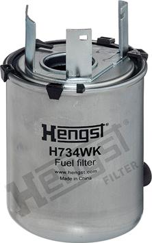 Hengst Filter H734WK D821 - Filtru combustibil www.parts5.com