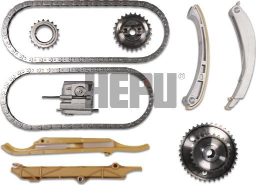 Hepu 21-0477 - Σετ καδένας χρονισμού www.parts5.com