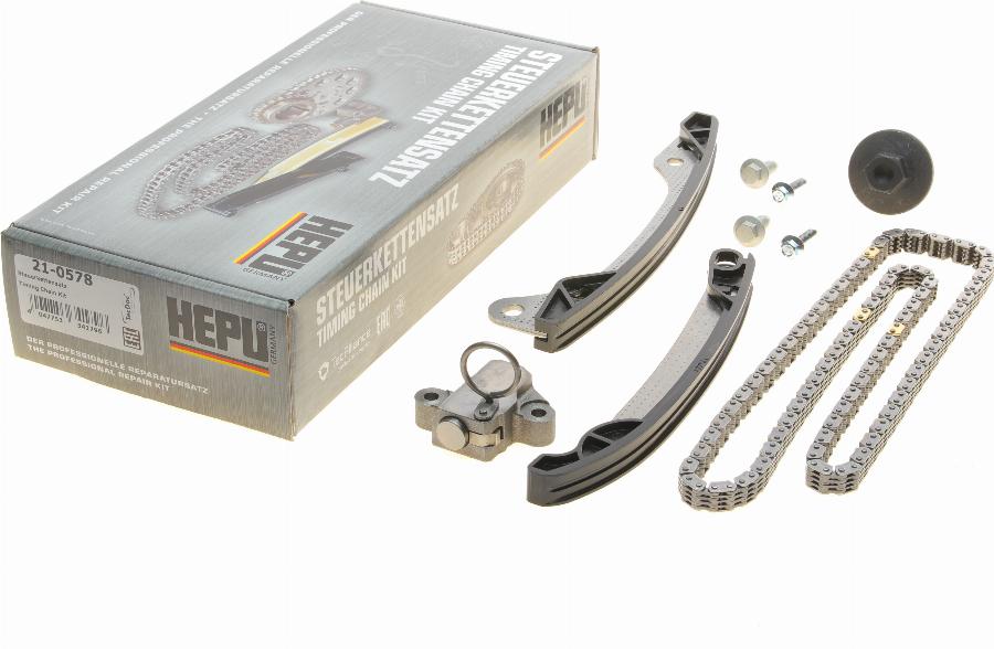 Hepu 21-0578 - Kit de distribution par chaîne www.parts5.com