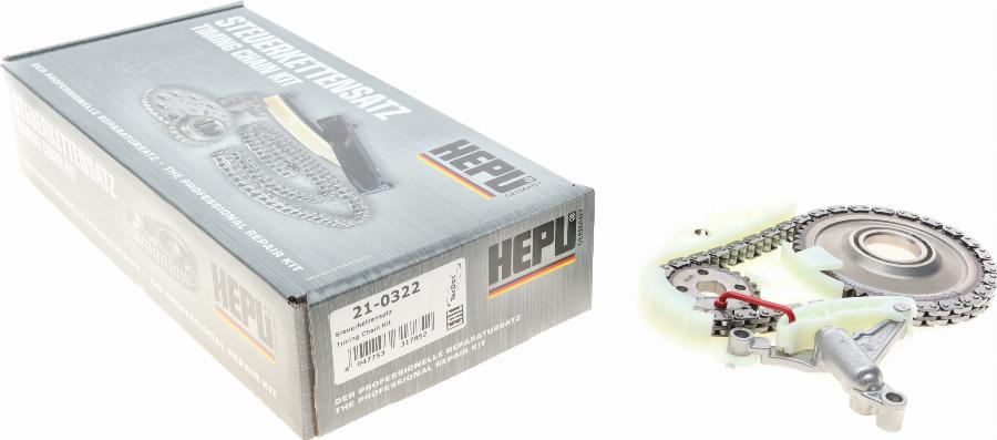 Hepu 21-0322 - Chain Set, oil pump drive www.parts5.com