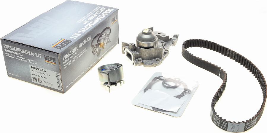 Hepu PK09540 - Vodné čerpadlo + sada ozubeného remeňa www.parts5.com