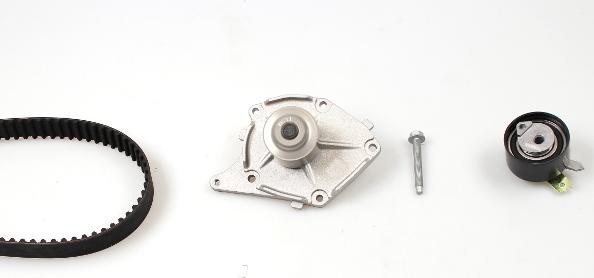 Hepu PK09581 - Vízpumpa + fogasszíj készlet www.parts5.com