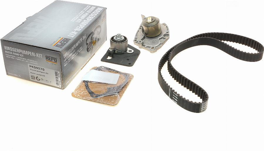 Hepu PK09570 - Vodna crpalka+kit-komplet zobatega jermena www.parts5.com