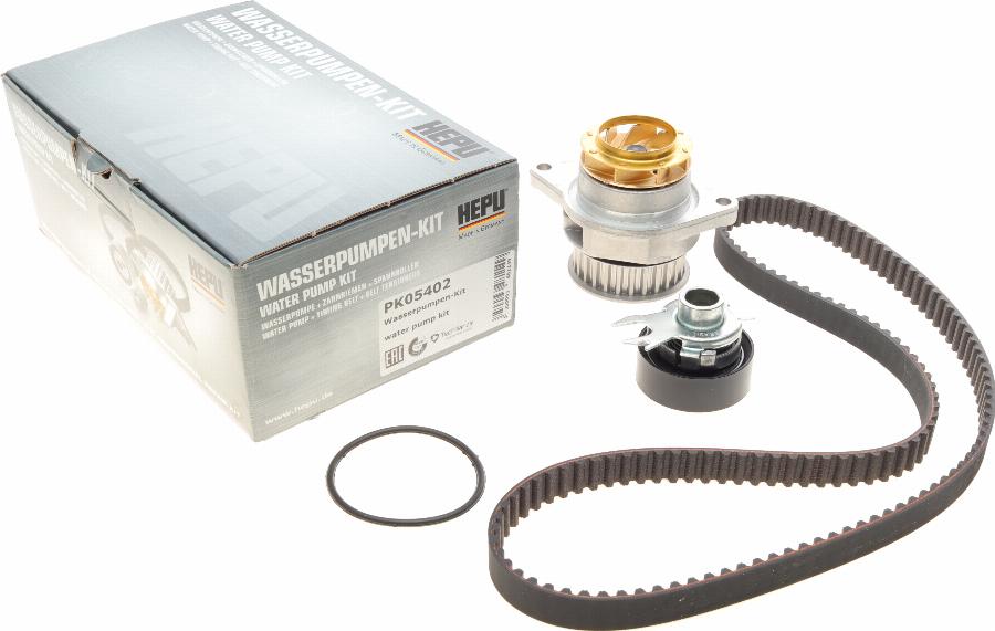 Hepu PK05402 - Pumpa za vodu + komplet zupčastog remena www.parts5.com