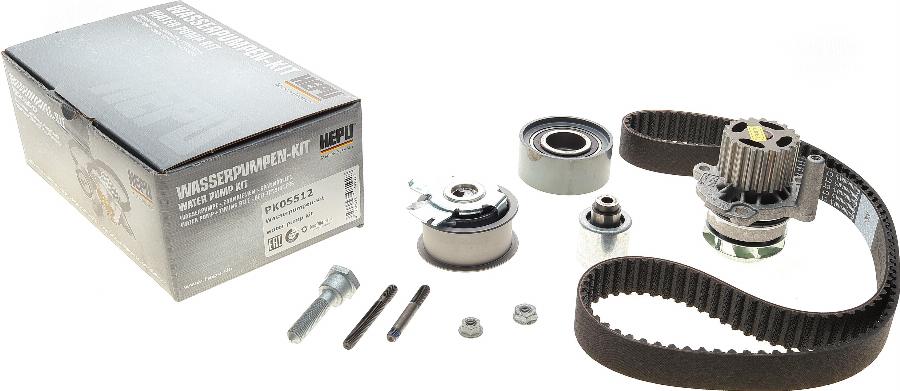 Hepu PK05512 - Pompe à eau + kit de courroie de distribution www.parts5.com