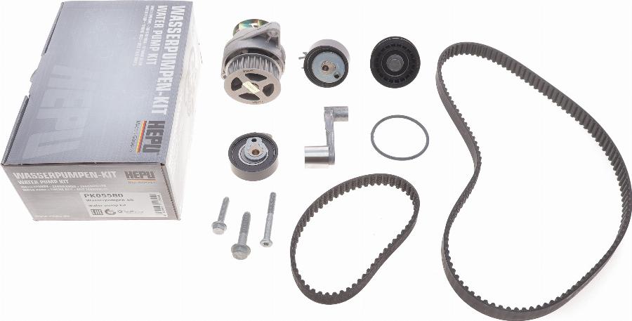 Hepu PK05580 - Water Pump & Timing Belt Set www.parts5.com