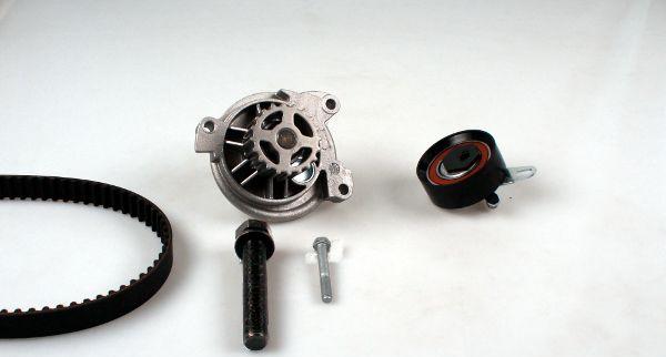 Hepu PK05747 - Vodní pumpa + sada ozubeného řemene www.parts5.com