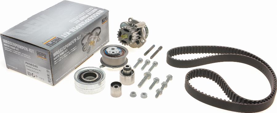 Hepu PK06545 - Pumpa za vodu + komplet zupčastog kaiša www.parts5.com