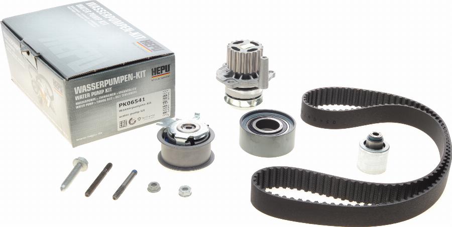 Hepu PK06541 - Pumpa za vodu + komplet zupčastog remena www.parts5.com