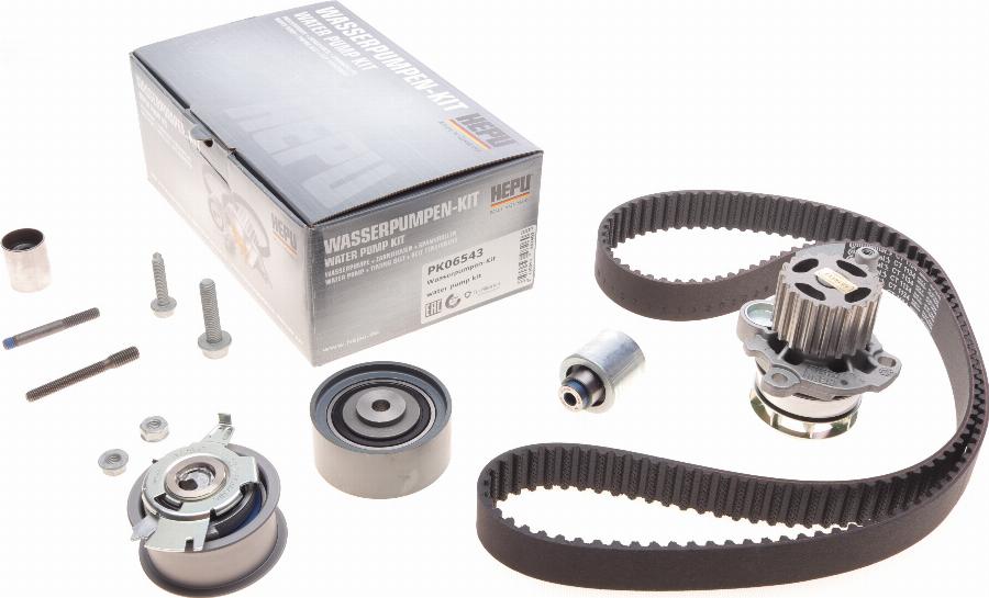 Hepu PK06543 - Water Pump & Timing Belt Set www.parts5.com