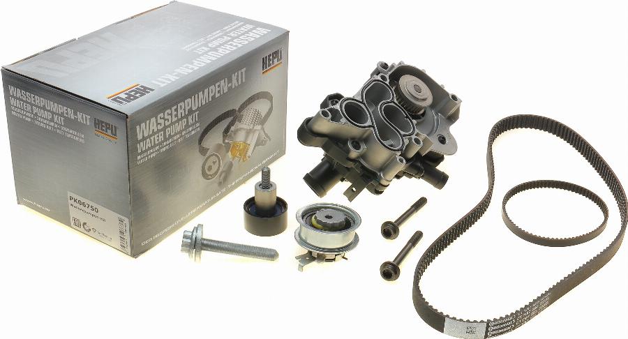 Hepu PK06750 - Water Pump & Timing Belt Set www.parts5.com